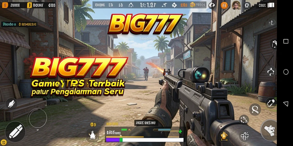Tampilan gameplay seru dan menegangkan dari BIG777.