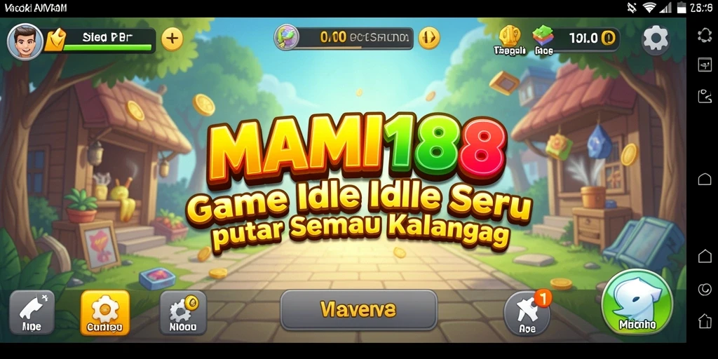 Tampilan menarik dari gameplay MAMI188 pada saat idle.
