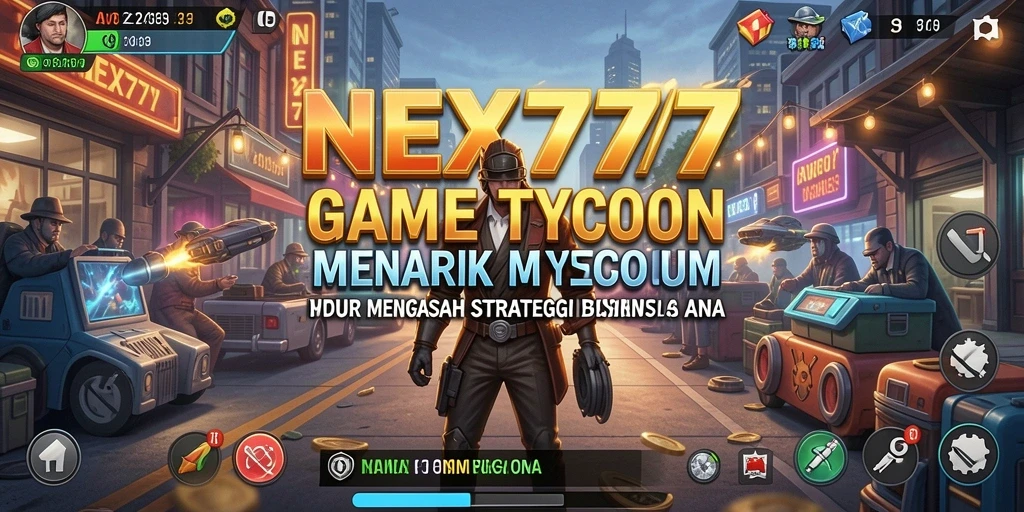 Tampilan gameplay NEX777 yang menarik dan penuh strategi Tycoon.