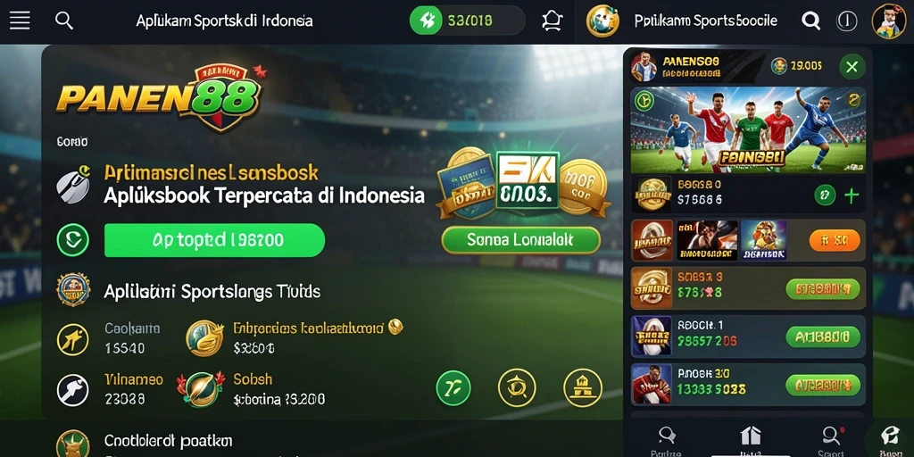 Tangkapan layar PANEN88 yang menunjukkan antarmuka taruhan yang menarik.