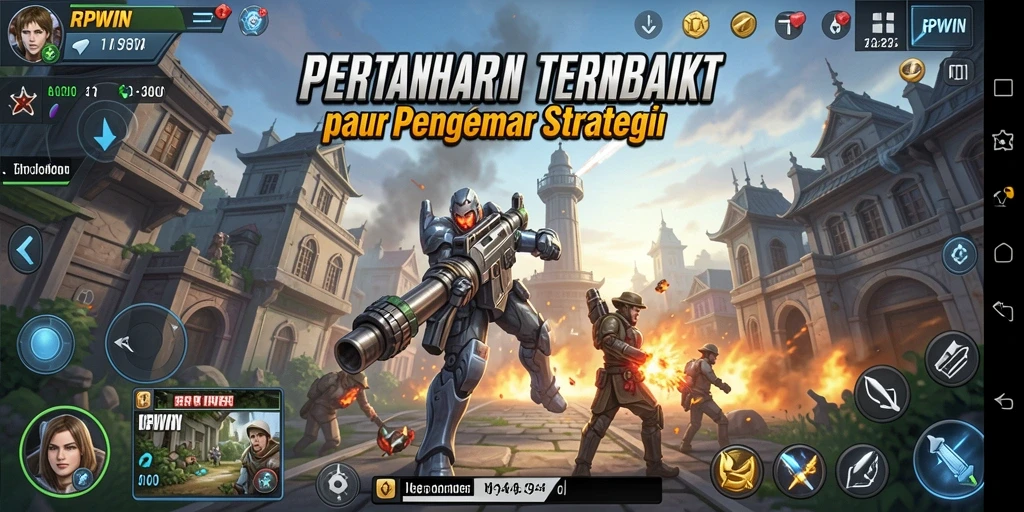 Tampilan menara dan aksi pertahanan yang mendebarkan di RPWIN.