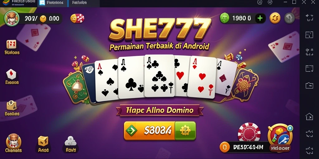 Tampilan gameplay SHE777 yang imersif dan interaktif.