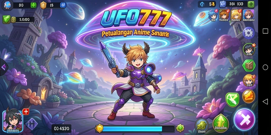 Gameplay UFO777 yang menakjubkan dengan karakter Anime yang unik.